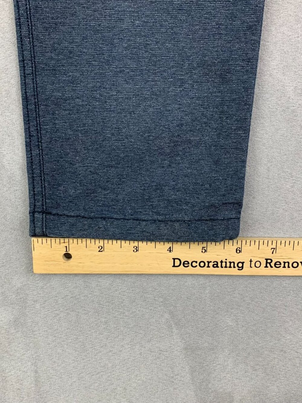 Lululemon Mens 30 Blue Chino ABC Pant Slim Tech Canvas Tapered M5609S 30x32 - Picture 7 of 13